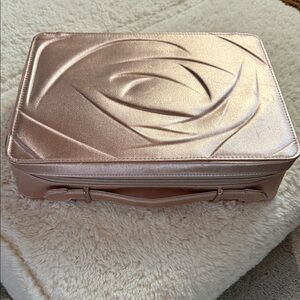 Lancome Cosmetic Set with Elegant Rose Gold Case